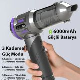 ALLY Powerjet Pro 20000pa Güçlü Portatif 3 Kademeli Tasinabilir Vakuml
