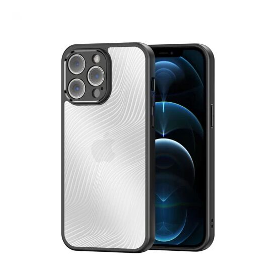 Dux Ducis iPhone 13 Pro Aimo Series Premium Buzlu Sert PC-TPU Kılıf