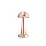 Modern Bronz Masa Lambası 3 Renk LED Dokunmatik Şarjlı Model