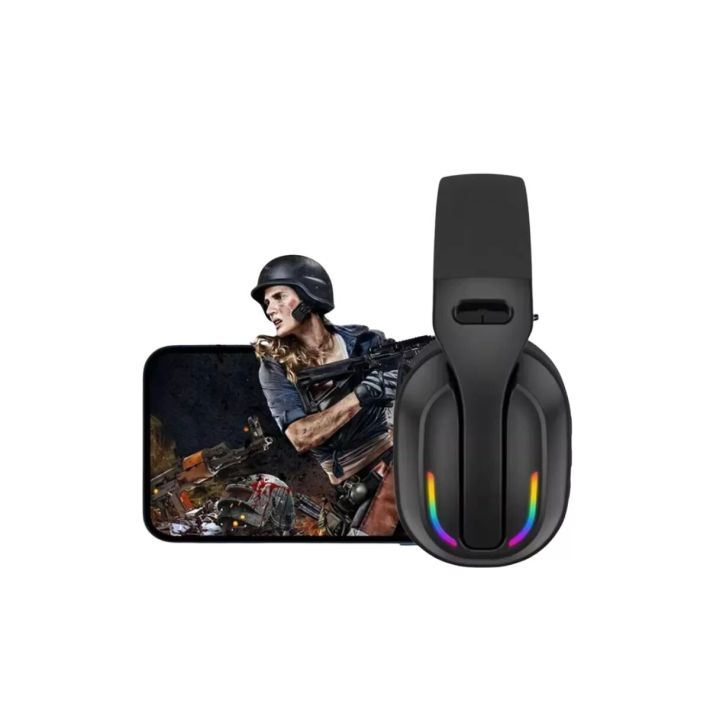 Wireless Oyuncu Kulaklığı RGB Işıklı Uzun Bataryalı Mikrofonlu Headset