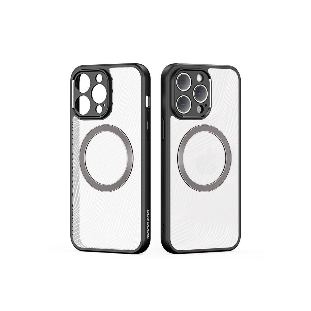 Dux Ducis iPhone 12 Pro Max Aimo Series Mag Safe Premium Buzlu Sert PC