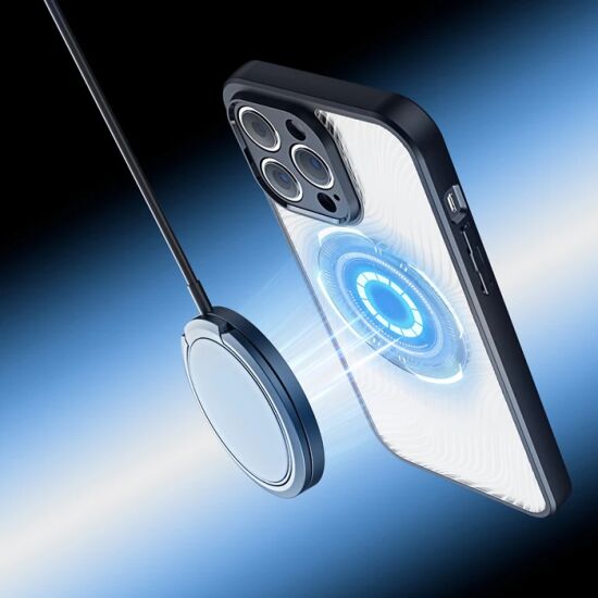 Dux Ducis iPhone 12 Pro Max Aimo Series Mag Safe Premium Buzlu Sert PC