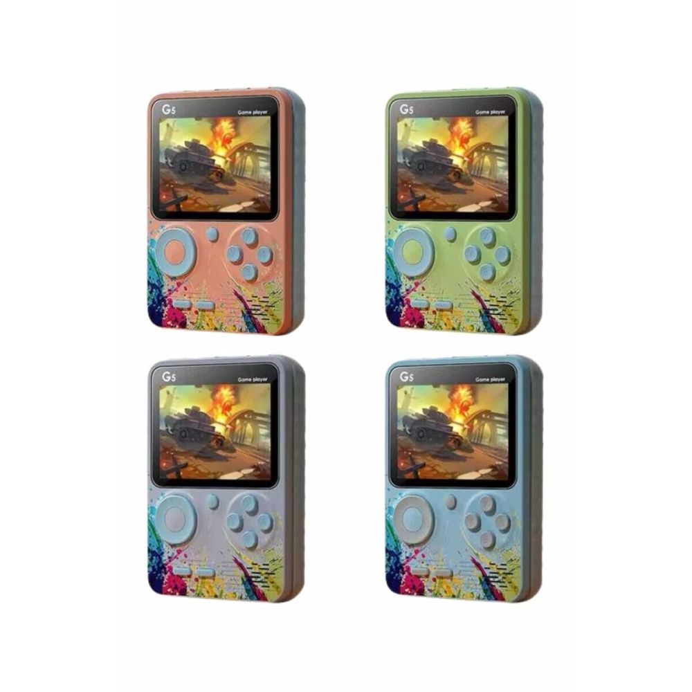 3 İnç Ekran 500 Oyunlu Game Box Mini Taşınabilir Oyun Konsolu
