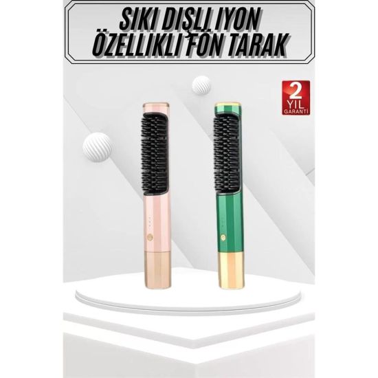 Elektrikli Fön Tarak Düzleştirici Elektriklenme Karşıtı