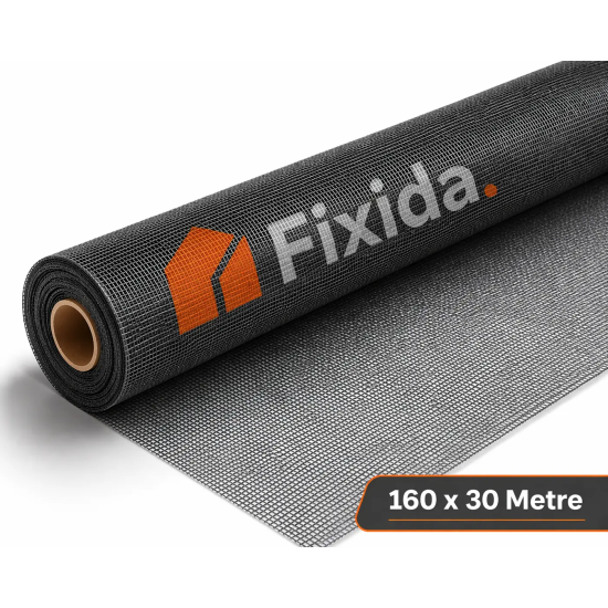 Fiberglass Sineklik Tülü / Teli 160 cm x 30 Metre – Dayanıklı ve Uzun Ömürlü