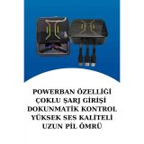 Wireless Şarjlı Akıllı Saat ve Dijital Göstergeli Kablosuz Bluetooth K