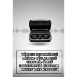 Wireless Şarjlı Pembe Akıllı Saat ve Kablosuz Bluetooth Kulaklık Dokun
