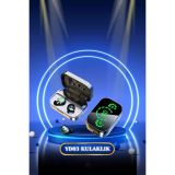 TWS Bluetooth Kulaklık ve Akıllı Saat Uyku Takibi Nabız Ölçer Uzun Pil