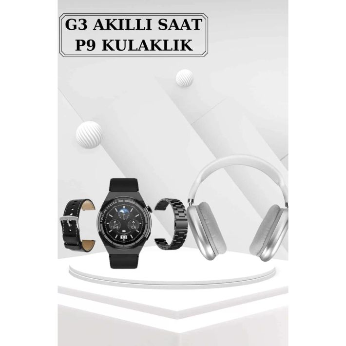 Yeni Nesil Sesli Görüşme Akıllı Saat ve Powerbank Çoklu Şarj Girişli B
