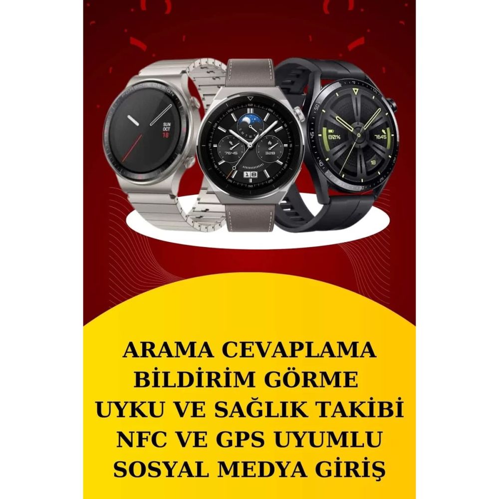 Dijital Göstergeli Bluetooth Kulaklık ve Bildirim Görebilen Akıllı Saa