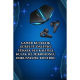 Gamer Kulaklık ve Çok Kordonlu Akıllı Saat Gürültü Önleyici GPS Desteğ