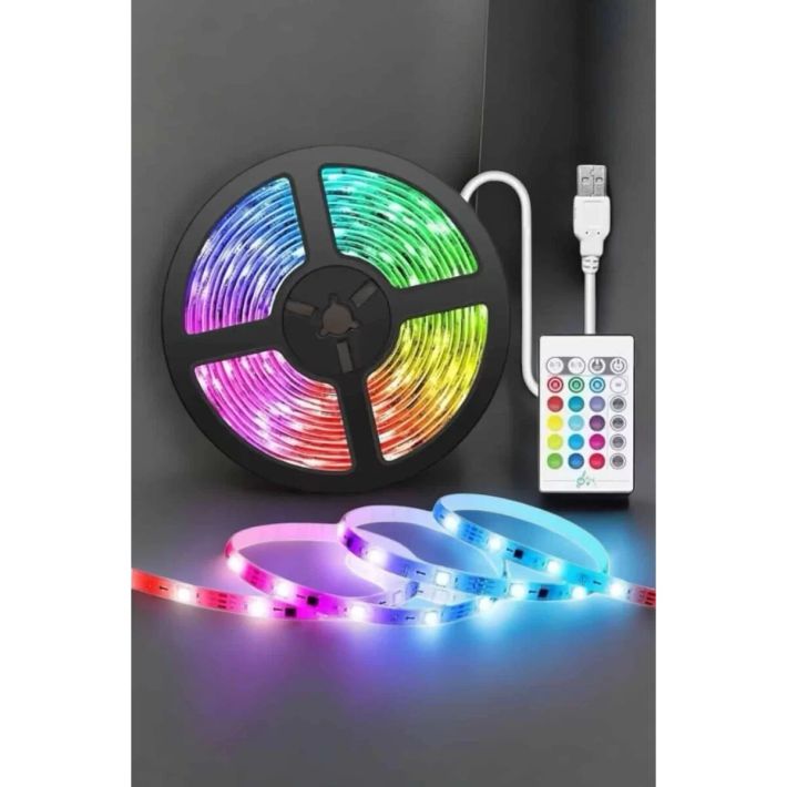5M RGB Işıklı Her Ortama Uygun Led Işık
