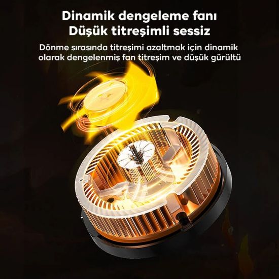 MEMO CX07 Manyetik/arka-klips Cep Telefon Soğutma Fanı Radyatör Soğutu
