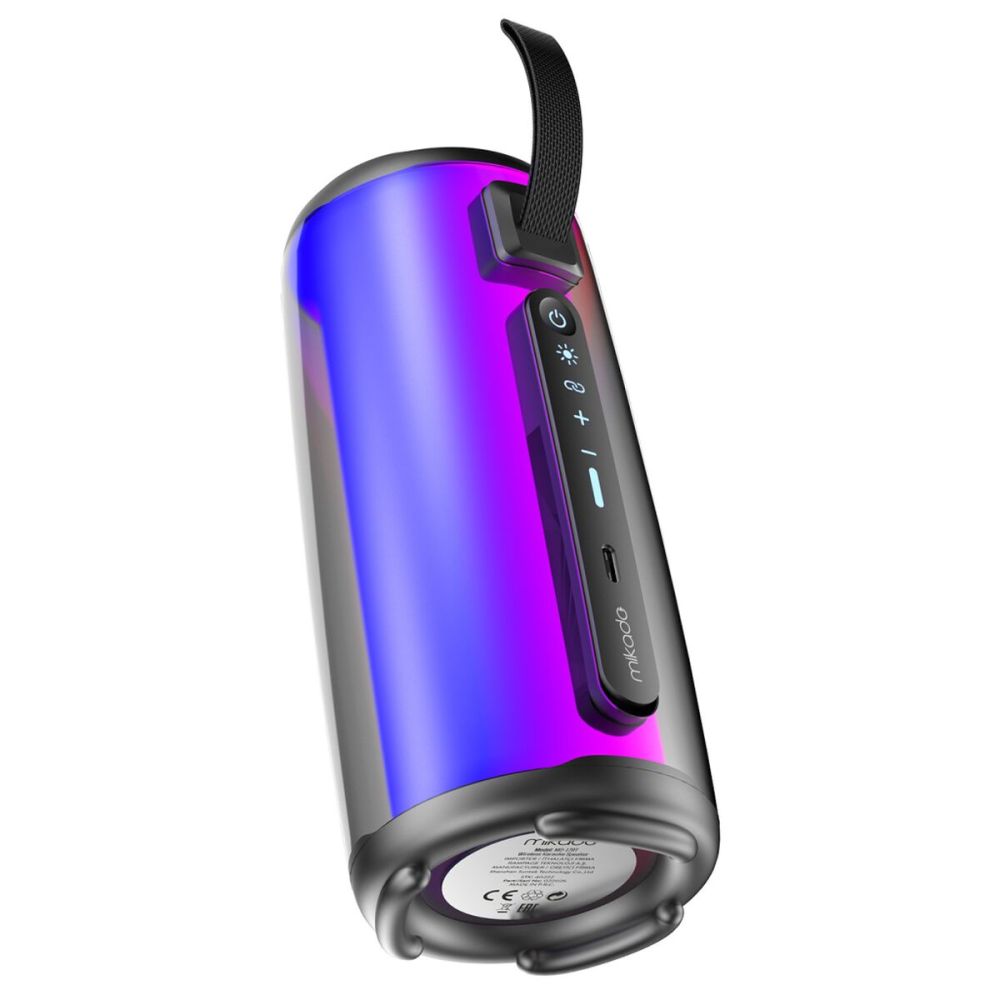 MIKADO MD-17BT CAPELLA 10W Taşınabilir USB/AUX/BT/TF RGB Işıklı Transp