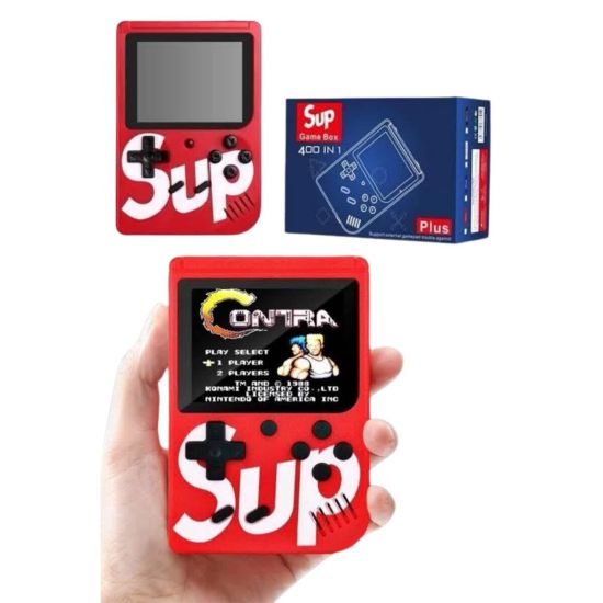 Çocuklara Özel Taşınabilir Sup El Atarisi 400 Oyunlu Nostaljik Oyun Ko