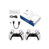 4K HD Görüntü Kaliteli Retro Game Stick 20000 Oyunlu Çift Kollu Beyaz 