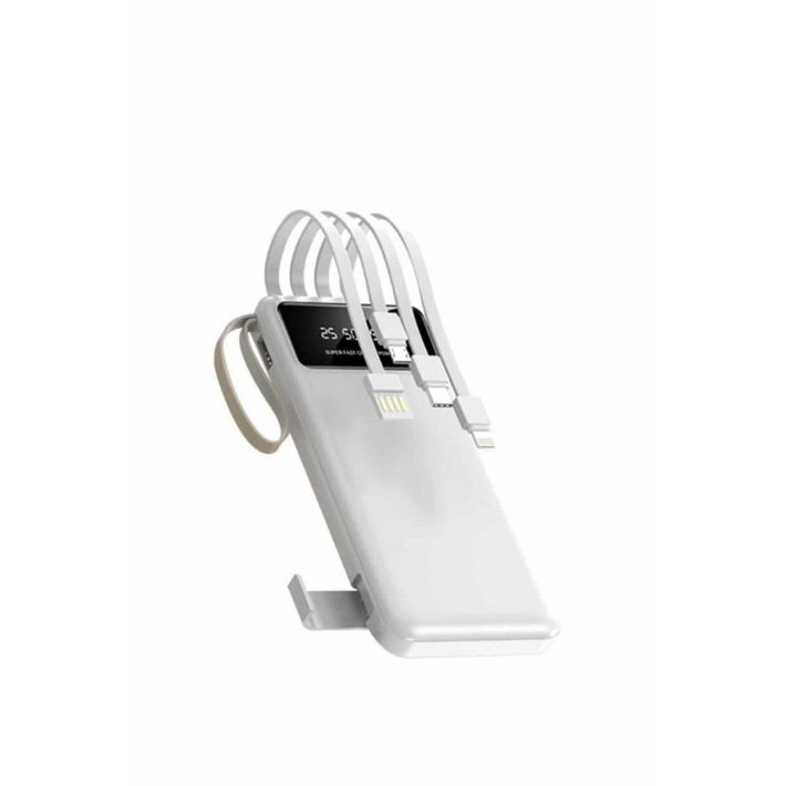 Powerbank Şarj Cihazı 4 Çıkışlı 20.000 MAH Powerbank Taşınabilir Çoklu