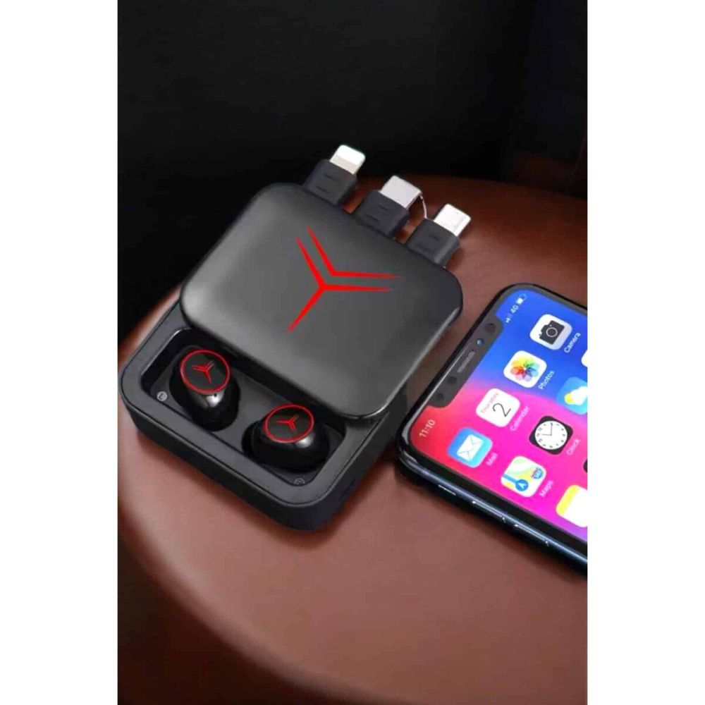 Bluetooth Kulaklık Powerbank Özelliği Yüksek Ses Kaliteli TWS Kulaklık