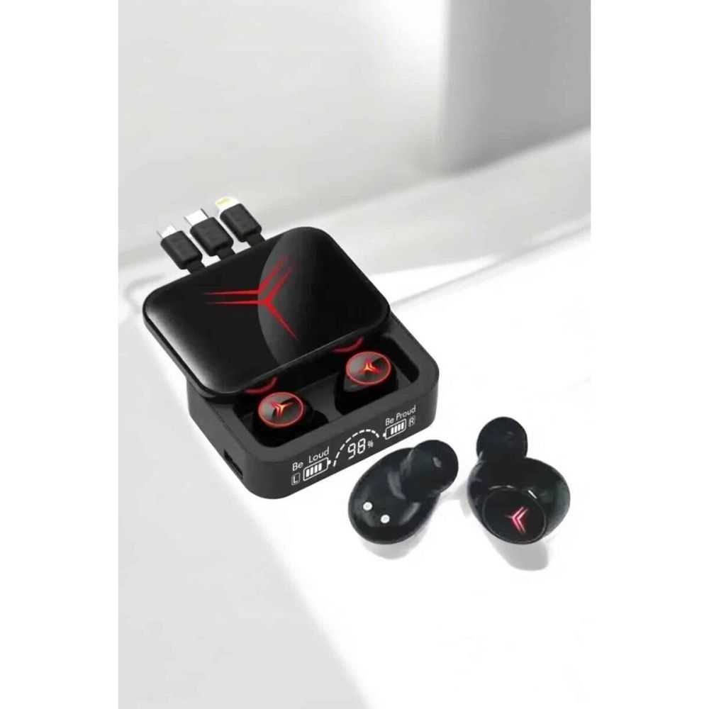 Ucuz ve Kaliteli Bluetooth Kulaklık TWS Çoklu Şarj Girişi Yüksek Ses K