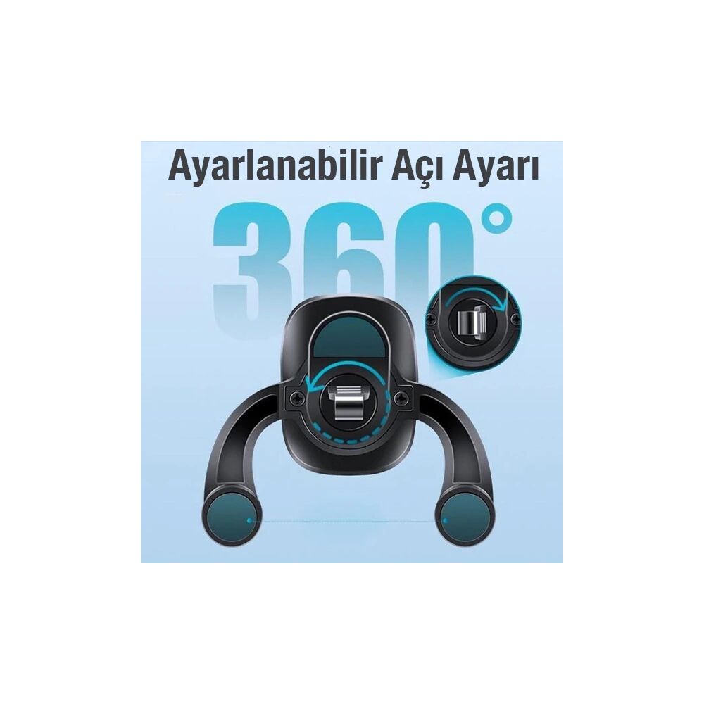 Ally Oto Araç Havalandırma Klima Bölmesi Manyetik Araç içi Telefon Tut