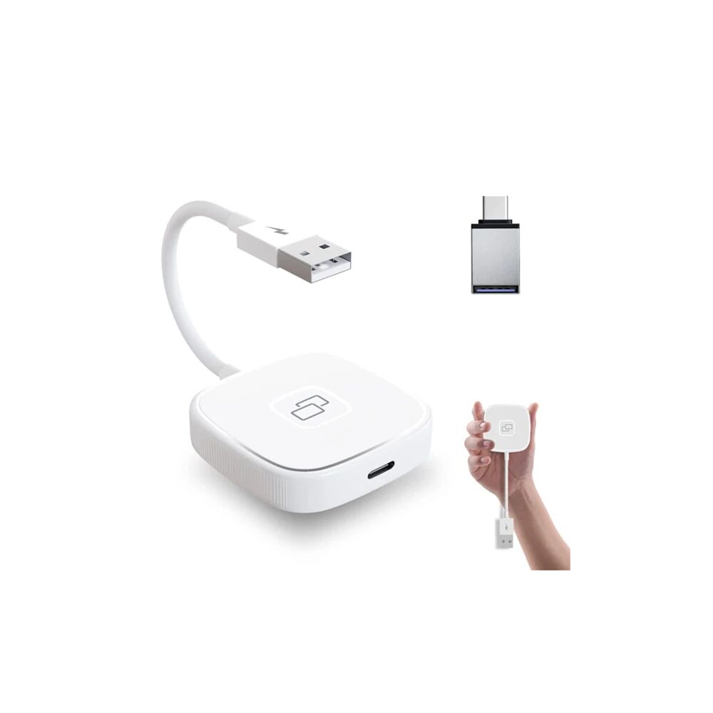 Apple iPhone USB+Lightning Carplay Mirror Adaptör Çevirici -Youtube Ne