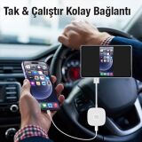 Apple iPhone USB+Lightning Carplay Mirror Adaptör Çevirici -Youtube Ne