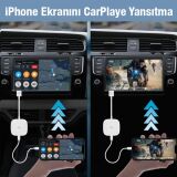 Apple iPhone USB+Lightning Carplay Mirror Adaptör Çevirici -Youtube Ne