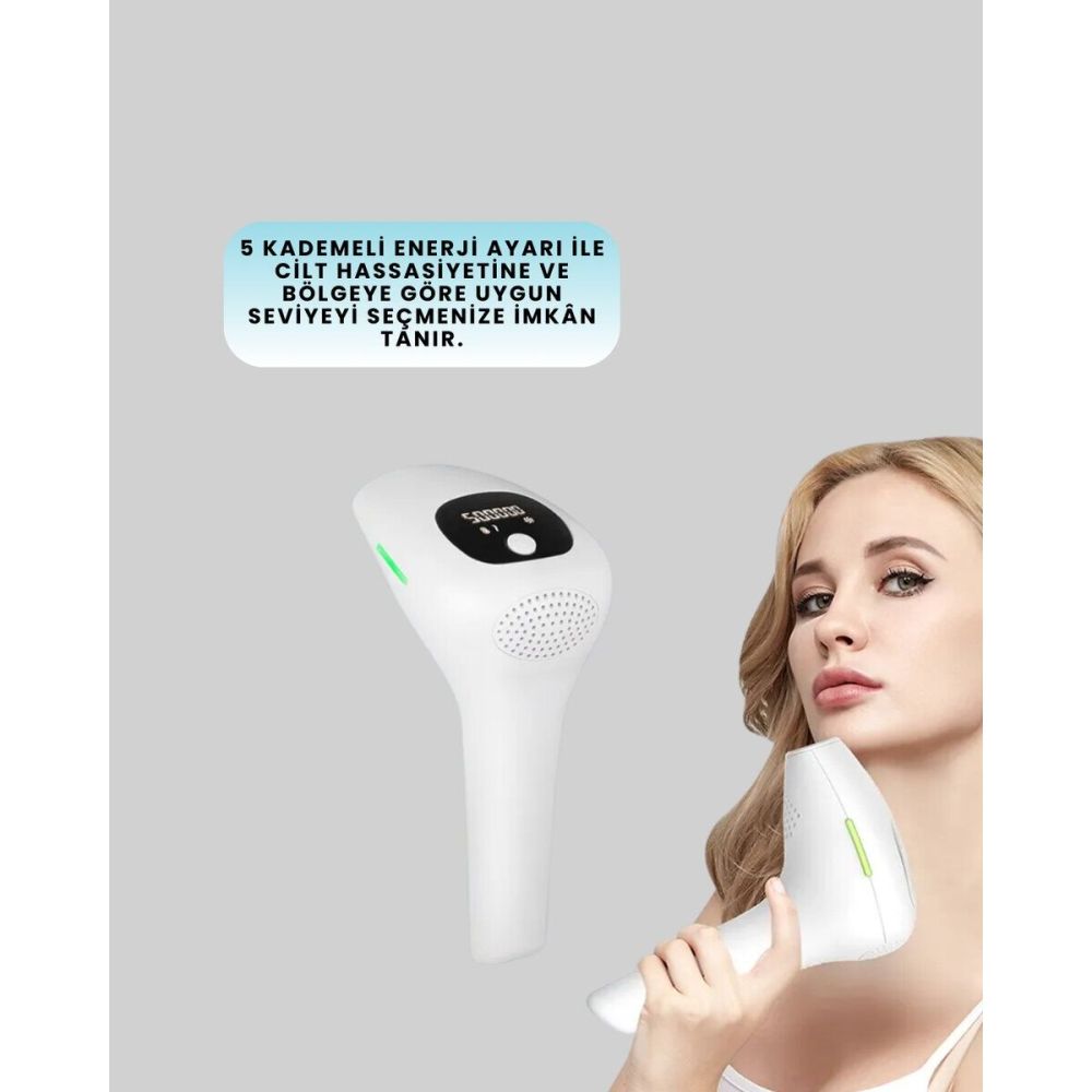 Hasuba IPL Lazer Epilasyon Cihazı HS-262 Ev Tipi Kullanım İçin