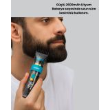 VGR V-695 Profesyonel Saç ve Sakal Kesme Makinesi Şarjlı ve Kablolu Ku