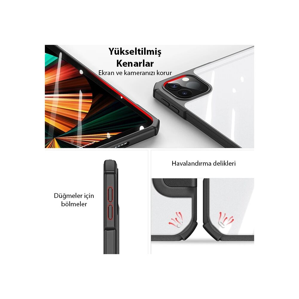 Dux Ducis iPad Pro 12.9 2022/2021/2020/2018 Kılıf Copa Series Uyku Mod