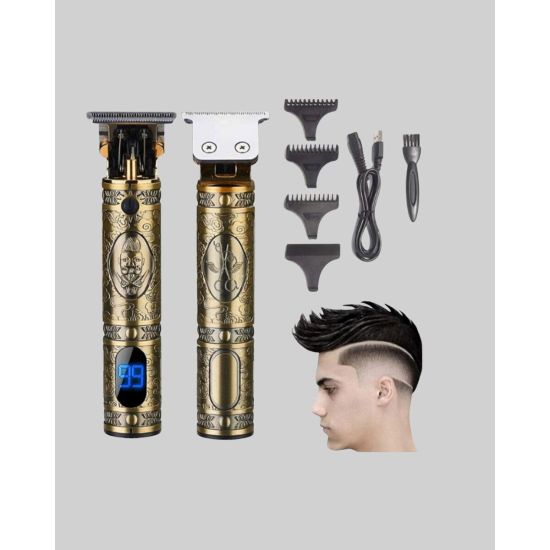 LCD Ekranlı Şarjlı Tıraş Makinesi Erkek Saç Sakal Kesme