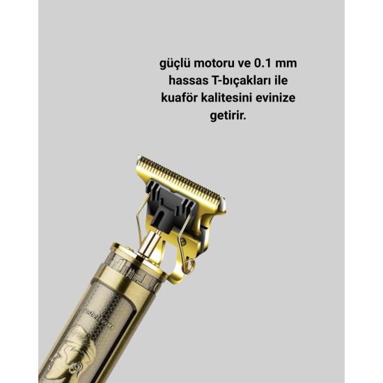 Daling Profesyonel Tıraş Makinesi Islak ve Kuru Kullanım