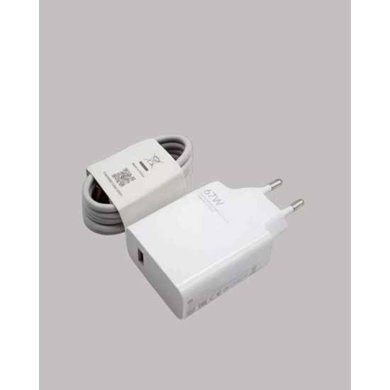67W Hızlı Şarj Cihazı Yüksek Isı Dayanımlı Type-C Set
