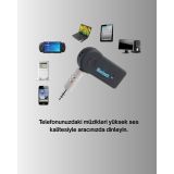 Araç İçi Bluetooth AUX Adaptörü ve Telefon Görüşme Cihazı