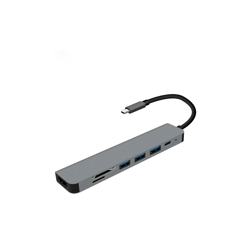Ally 7in1 USB 3.1 HDMI 4K 30HZ 2K 1080P Type-C HUB Adaptör Dönüştürücü