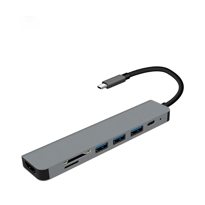 Ally 7in1 USB 3.1 HDMI 4K 30HZ 2K 1080P Type-C HUB Adaptör Dönüştürücü