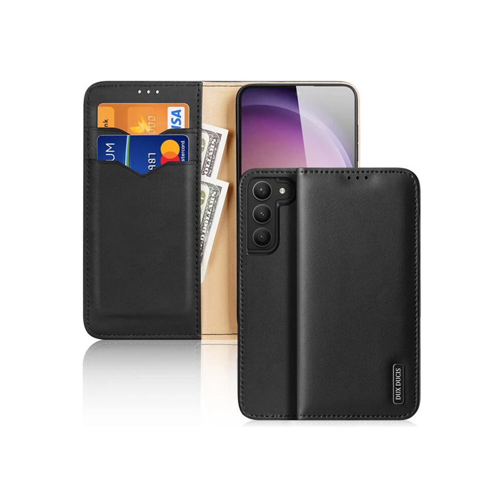 Dux Ducis SM Galaxy S23 Plus Kılıf Mıknatıslı Cüzdanlı Deri Kılıf Hivo