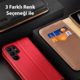 Dux Ducis SM Galaxy S23 Plus Kılıf Mıknatıslı Cüzdanlı Deri Kılıf Hivo