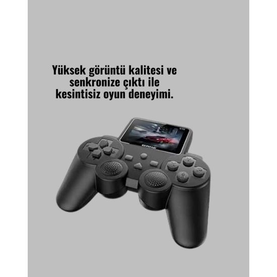 Orijinal 2025 S10 Gamepad 520 Oyunlu HDMI TV Bağlantılı A Kalite Atari