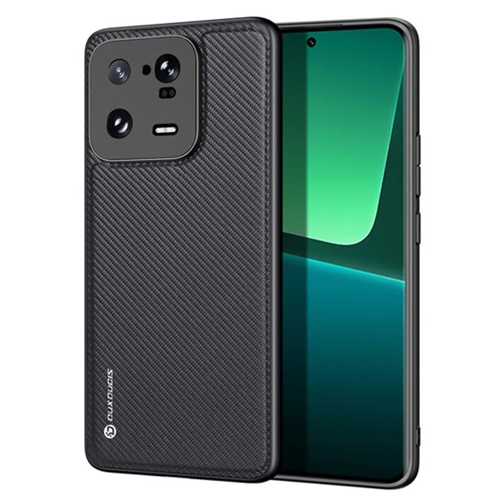 Dux Ducis Xiaomi 13 Pro Fino Serisi Premium Dokuma Silikon Kılıf