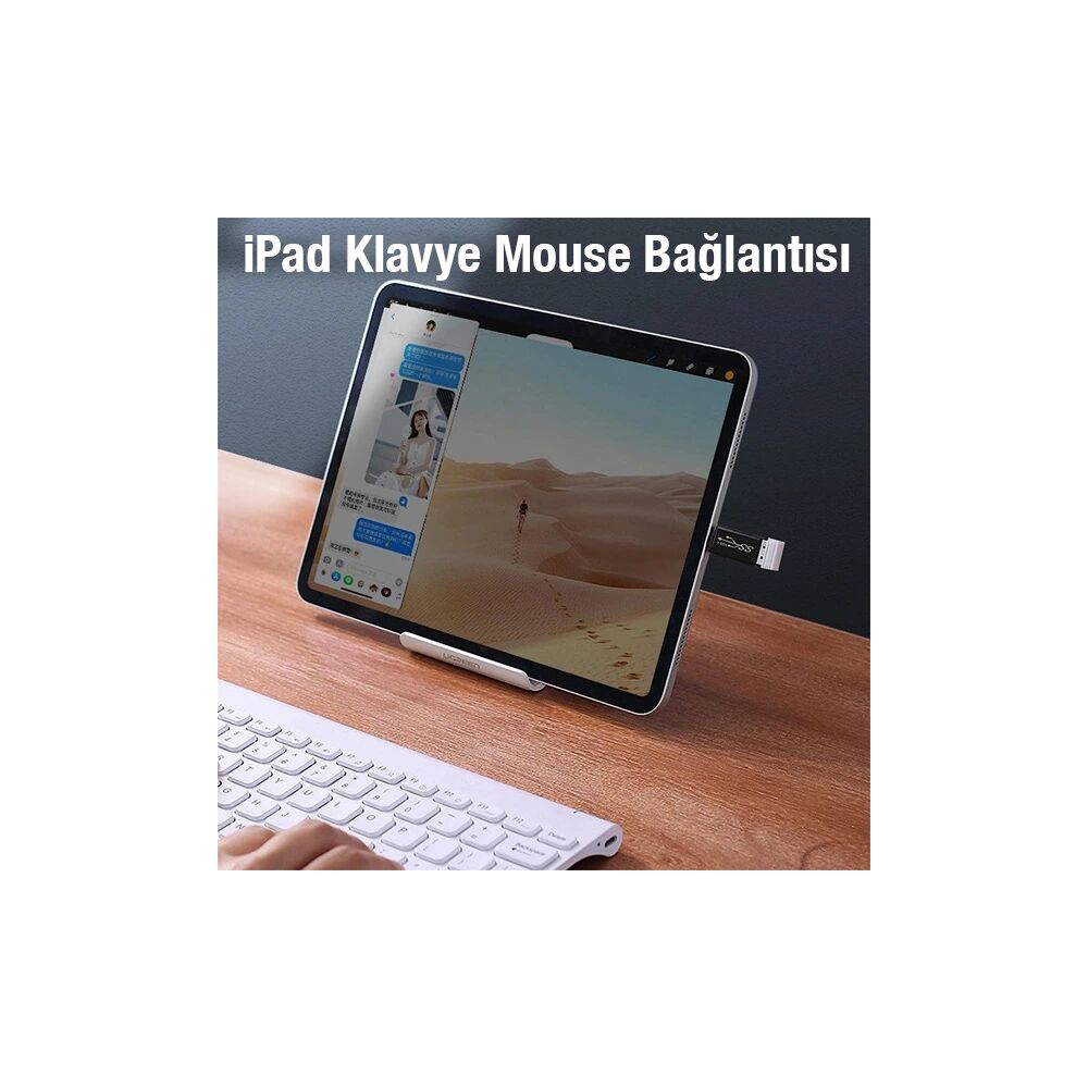 ALLY Dişi USB to Type-C OTG Çevirici Dönüştürücü Adaptör