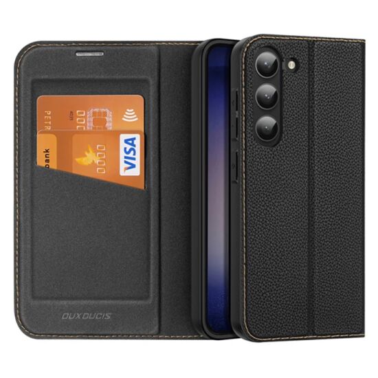 Dux Ducis SM Galaxy S23 Plus Kılıf Skin X2 Series Magnetic PU Deri Man