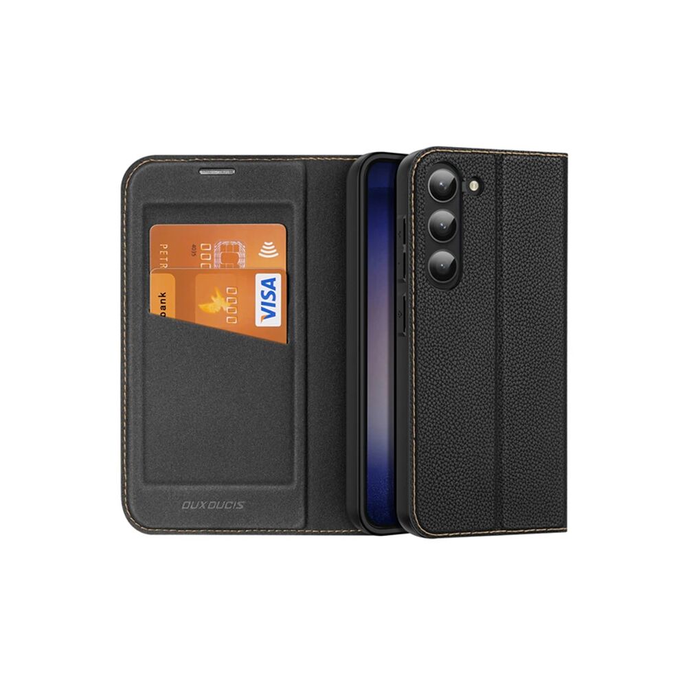 Dux Ducis SM Galaxy S23 Plus Kılıf Skin X2 Series Magnetic PU Deri Man