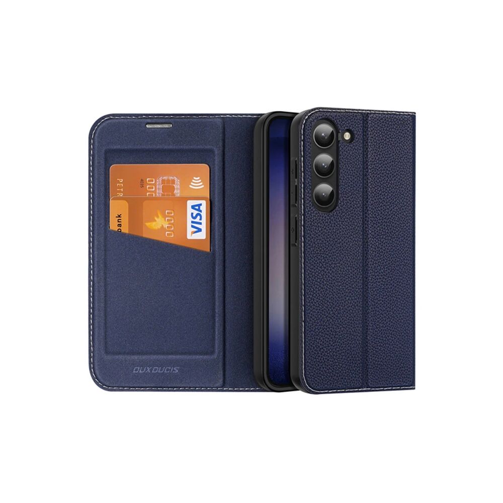 Dux Ducis SM Galaxy S23 Plus Kılıf Skin X2 Series Magnetic PU Deri Man