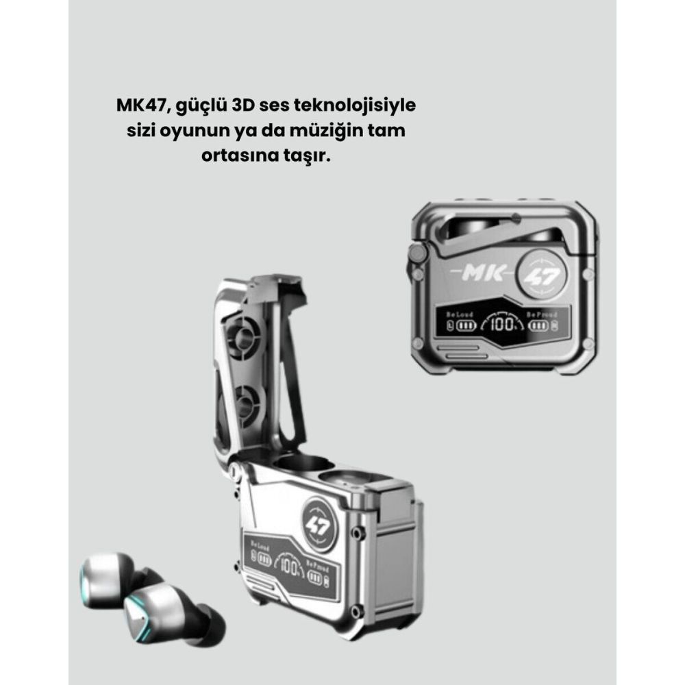 Düşük Gecikmeli Kablosuz Kulaklık – Oyun ve Müzik Modu Destekli