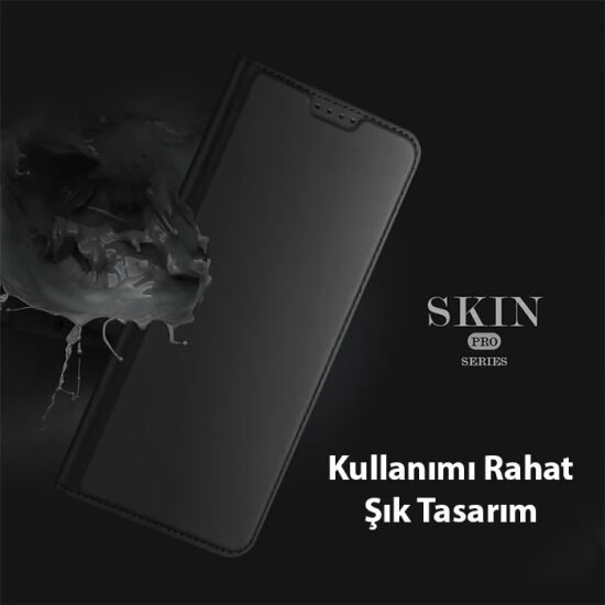 Dux Ducis Xiaomi Poco X5 5G Kılıf Skin Pro Series Flip Cover Kapaklı K