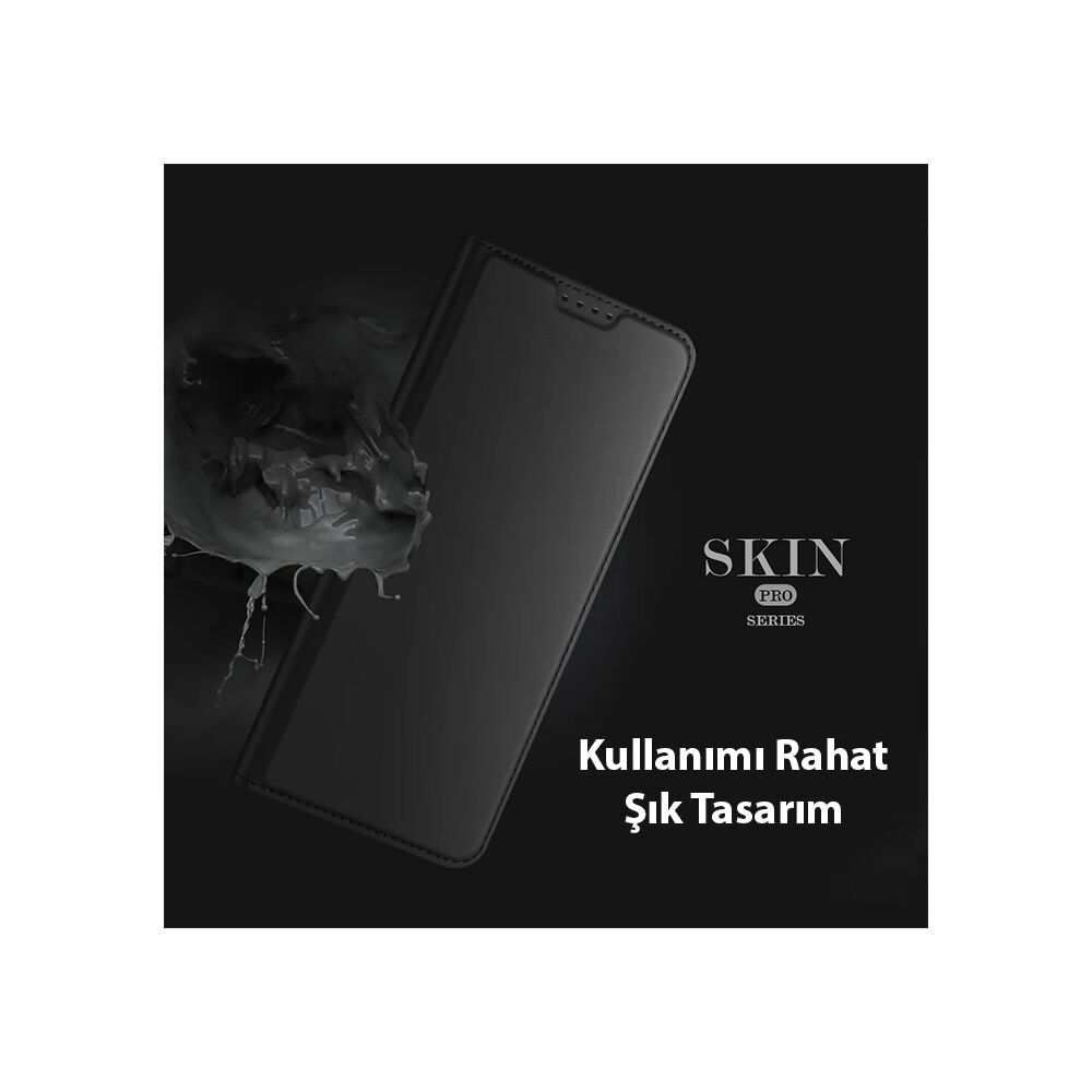Dux Ducis Xiaomi Poco X5 5G Kılıf Skin Pro Series Flip Cover Kapaklı K