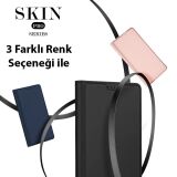 Dux Ducis SM Galaxy S23 Plus Kılıf Skin Pro Series Flip Cover Kapaklı 