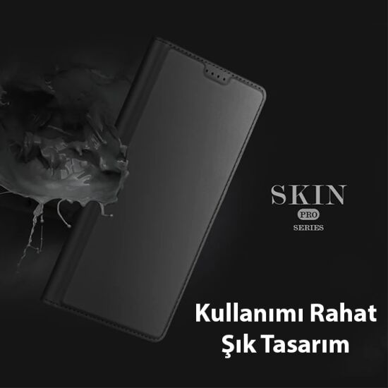 Dux Ducis SM Galaxy S23 Plus Kılıf Skin Pro Series Flip Cover Kapaklı 
