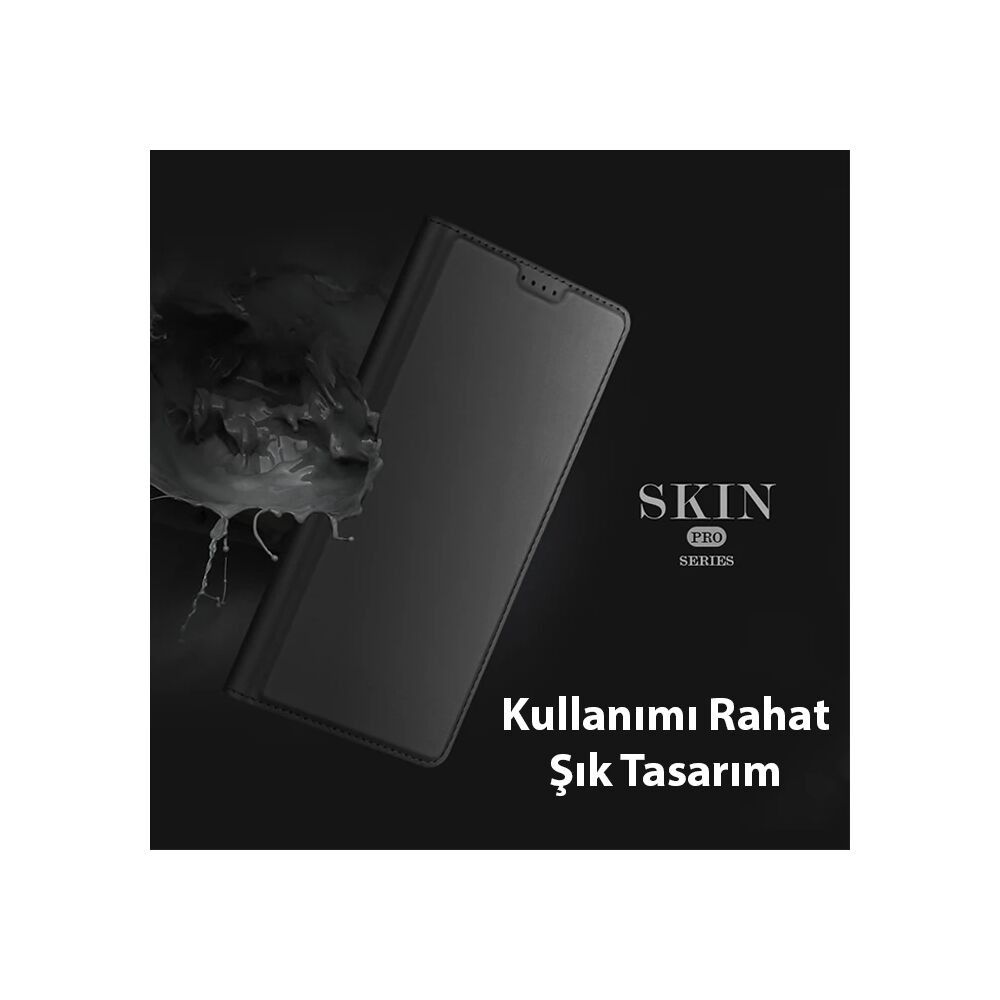 Dux Ducis SM Galaxy S23 Plus Kılıf Skin Pro Series Flip Cover Kapaklı 